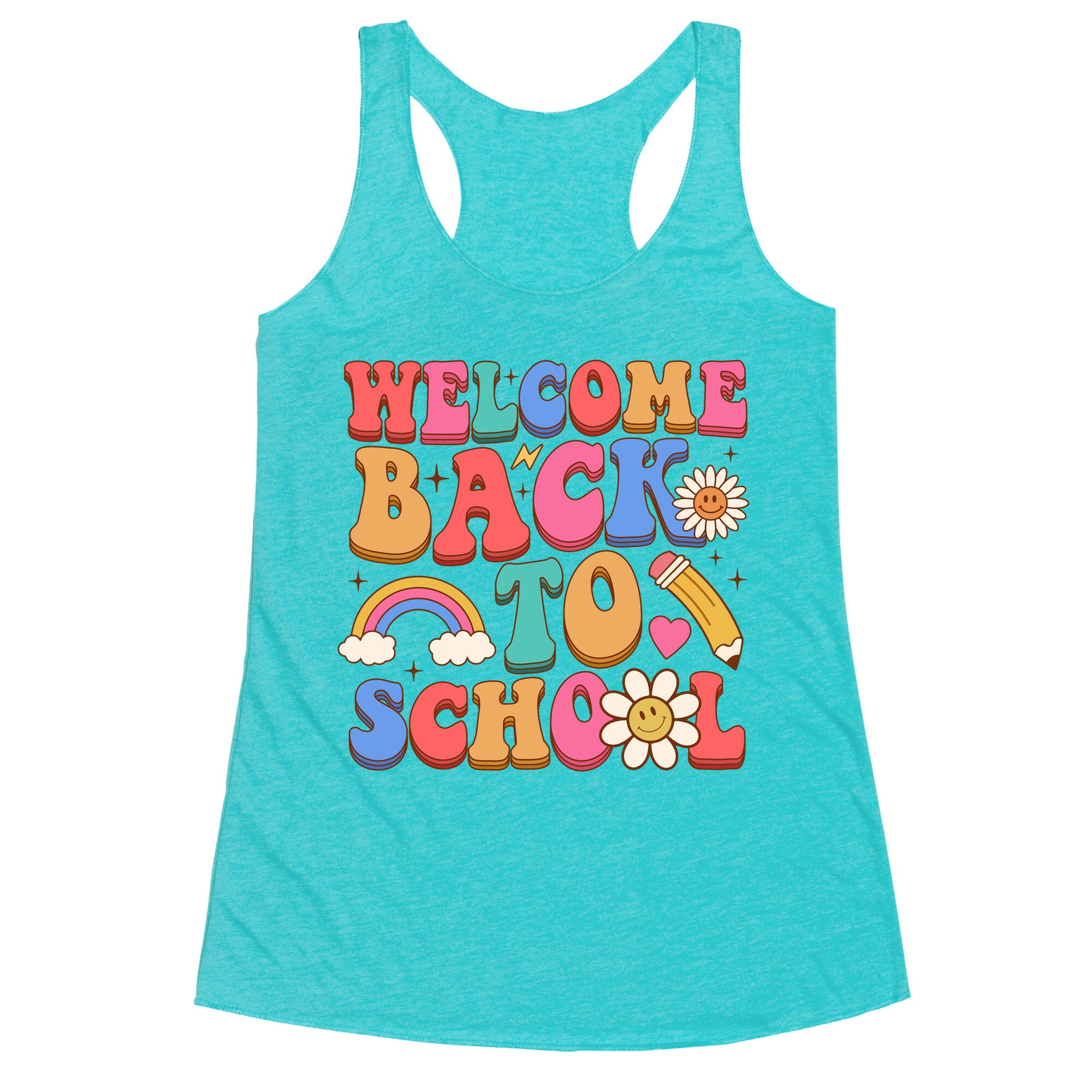 Welcome Back to School Racerback Tank