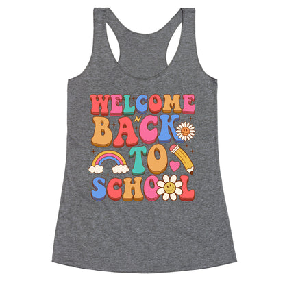 Welcome Back to School Racerback Tank