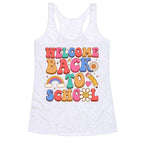 Welcome Back to School Racerback Tank