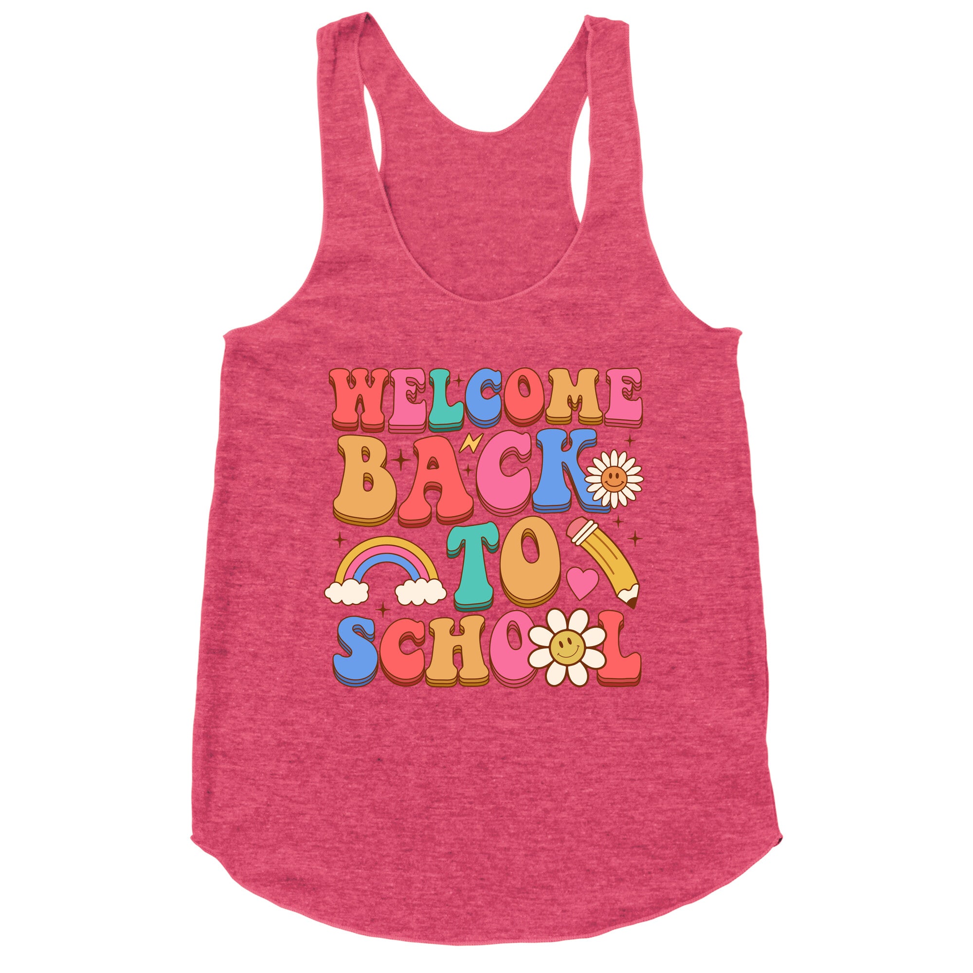 Welcome Back to School Racerback Tank