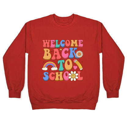 Welcome Back to School Crewneck Sweatshirt