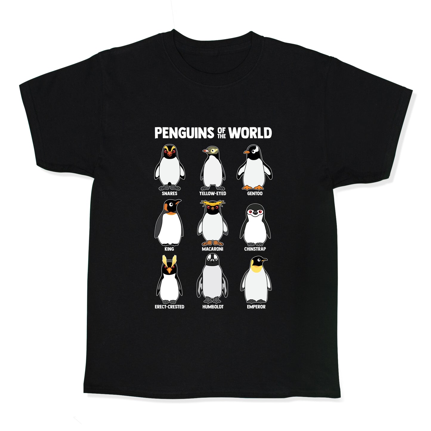 Penguins of the World Kids Tee