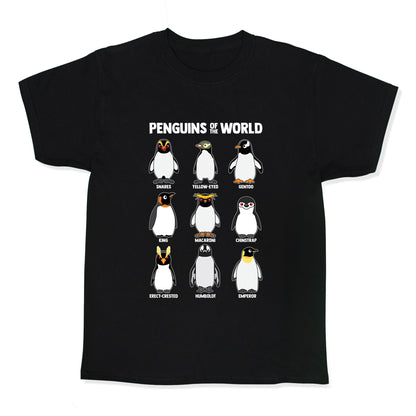 Penguins of the World Kids Tee