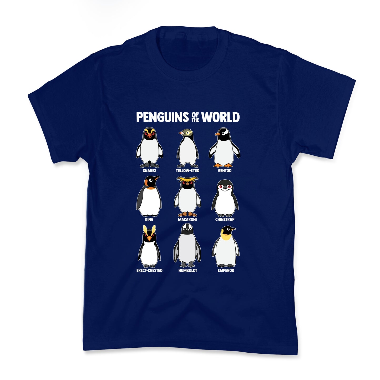 Penguins of the World Kids Tee