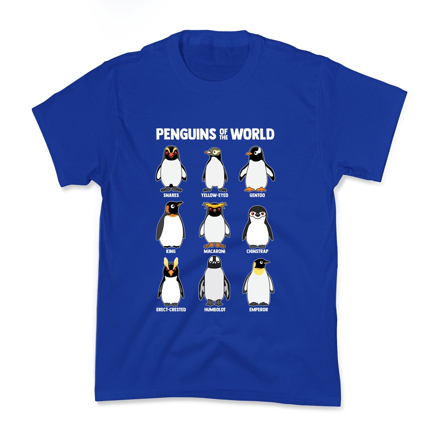 Penguins of the World Kids Tee