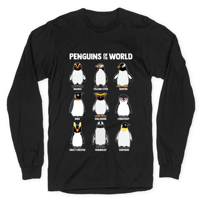 Penguins of the World Longsleeve Tee