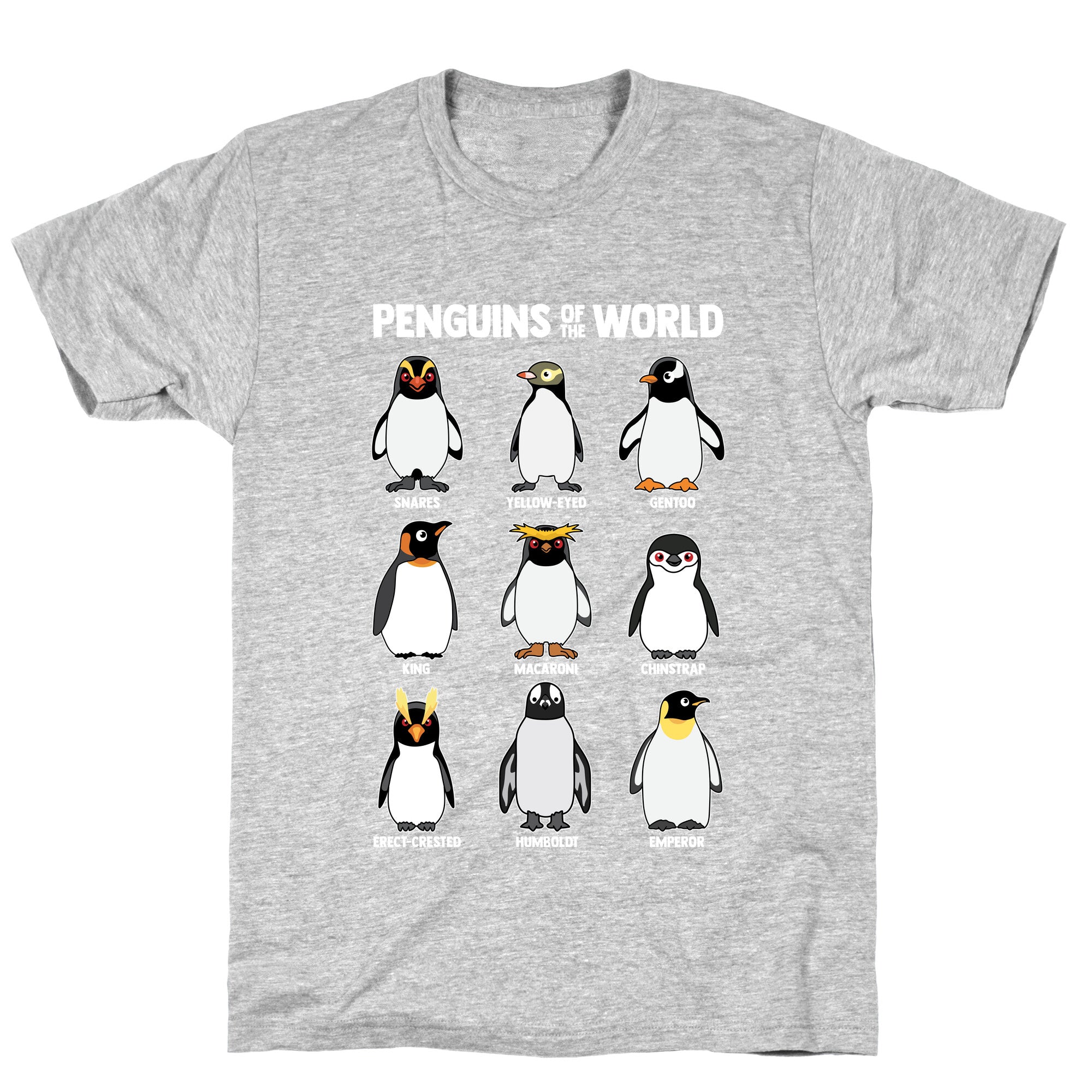 Opening Project☆Our White Penguin T Shirt OPENING PROJECT】 Our White Penguin T Shirt - Black King