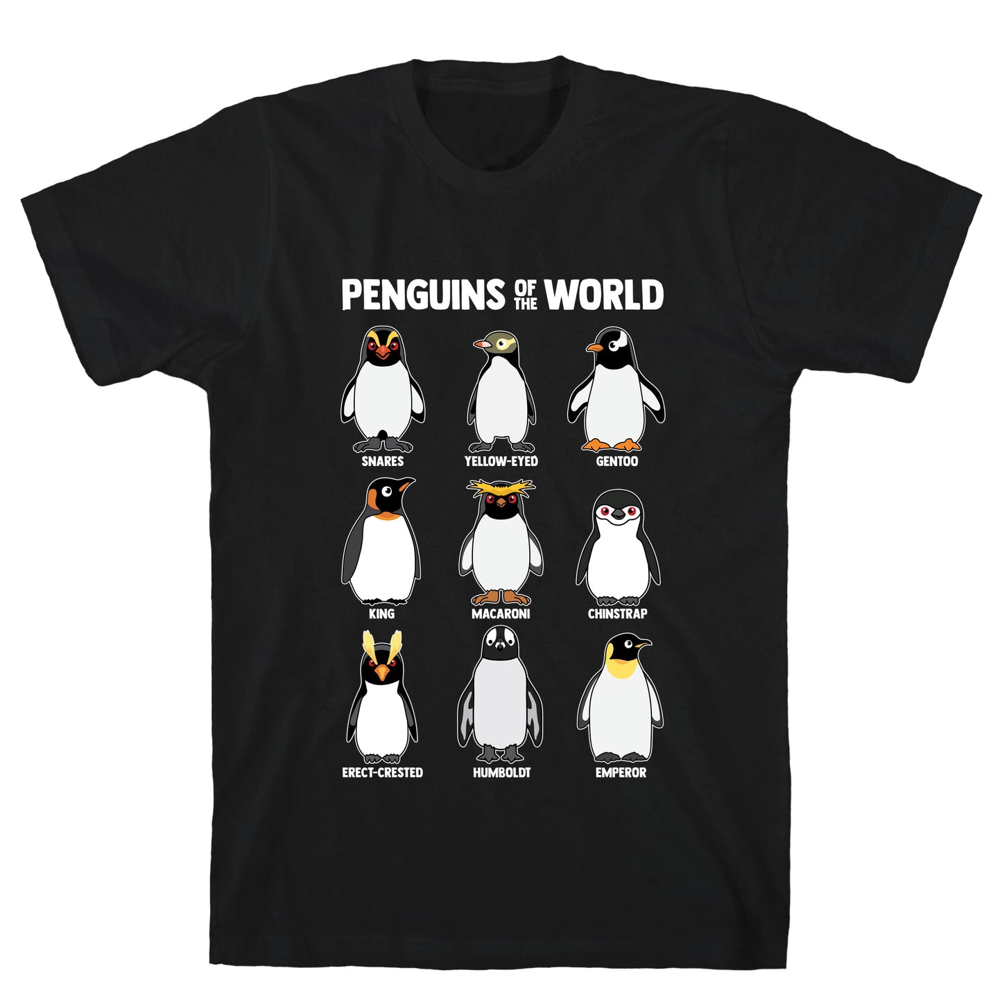 Penguins of the World T-Shirt