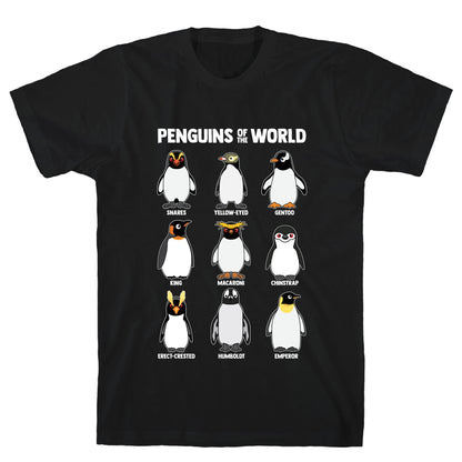 Penguins of the World T-Shirt