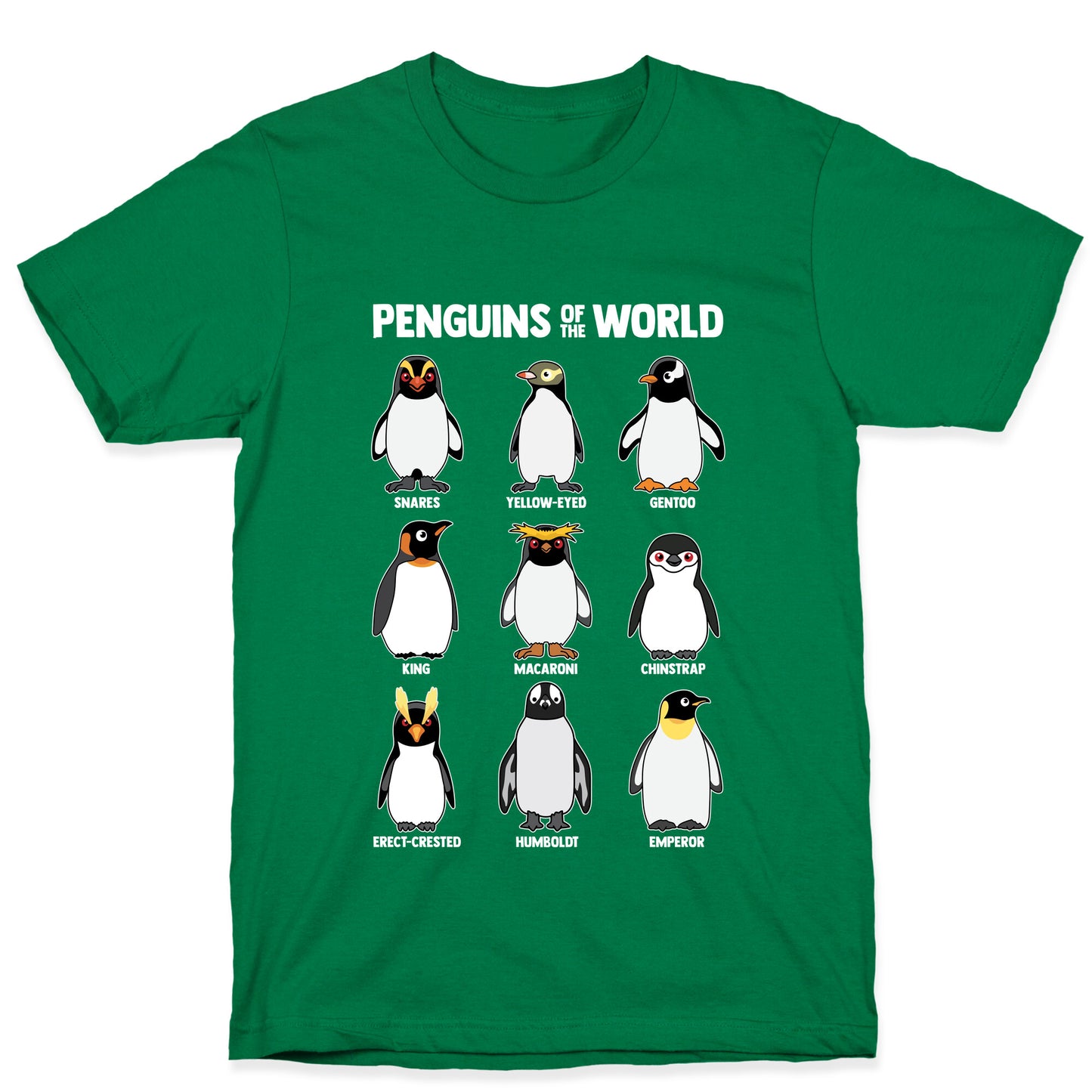 Penguins of the World T-Shirt