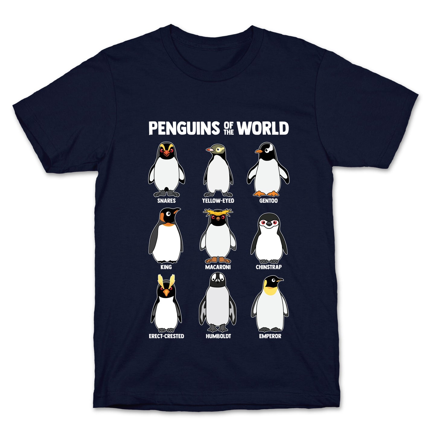 Penguins of the World T-Shirt