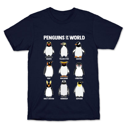 Penguins of the World T-Shirt