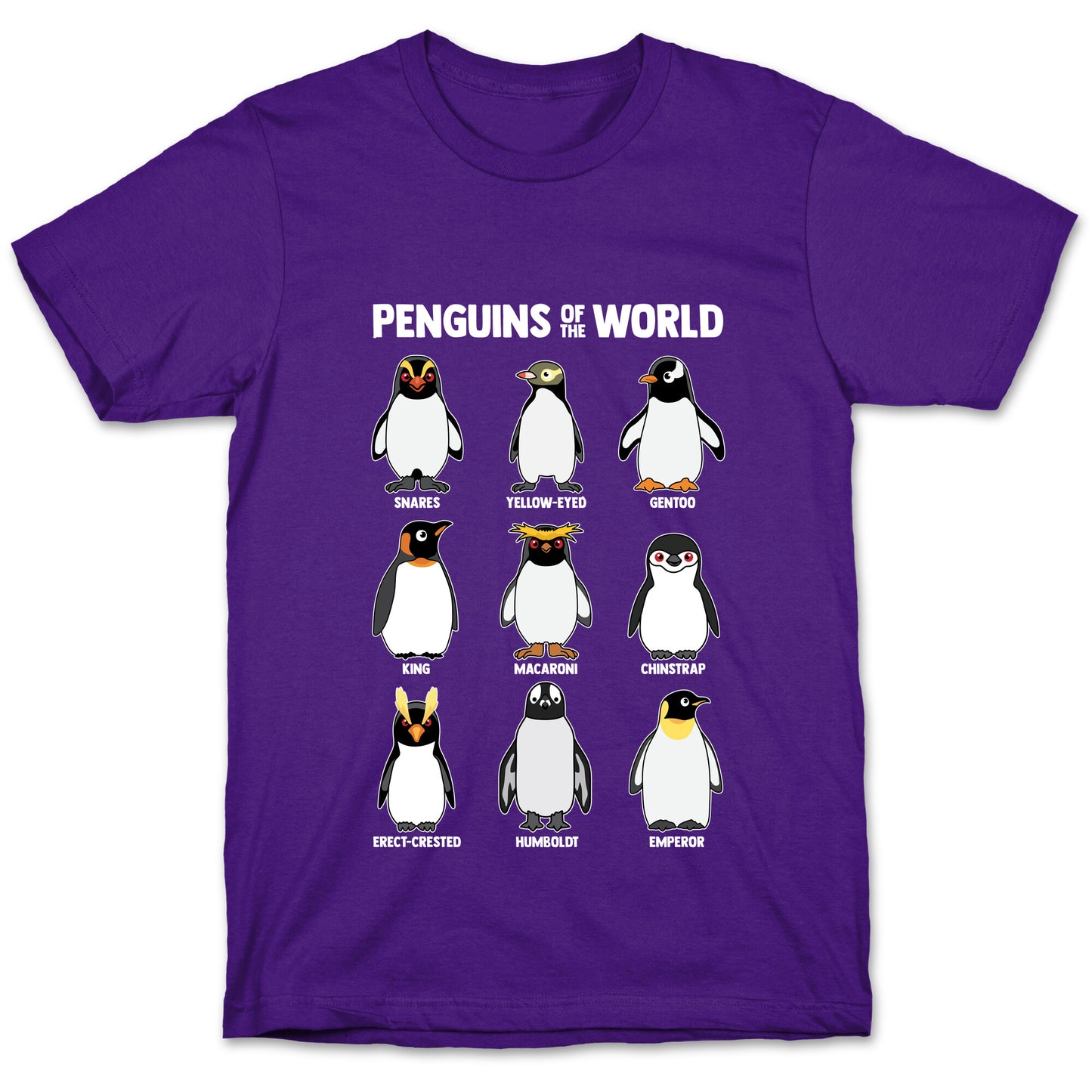 Penguins of the World T-Shirt