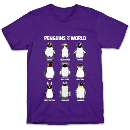 Penguins of the World T-Shirt