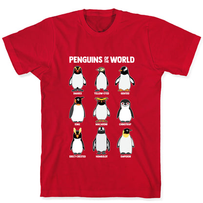 Penguins of the World T-Shirt