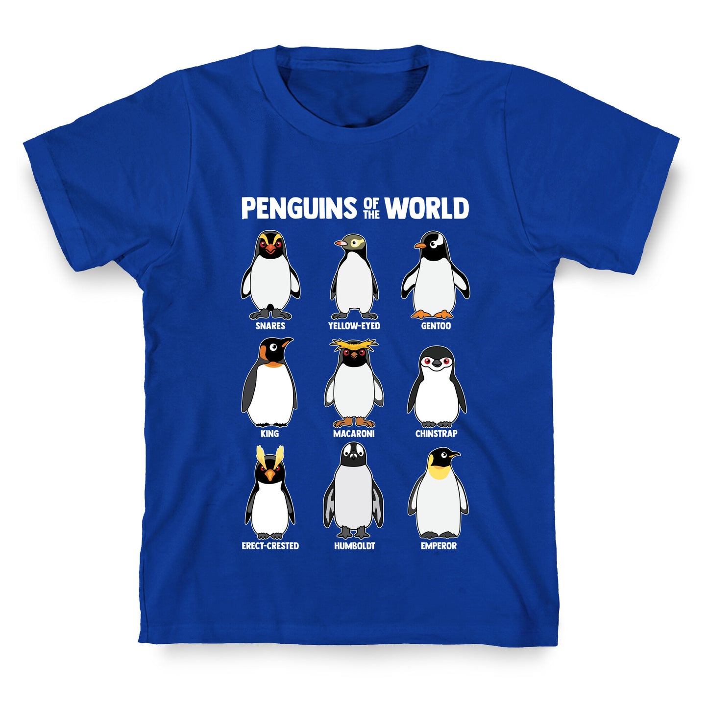 Penguins of the World T-Shirt