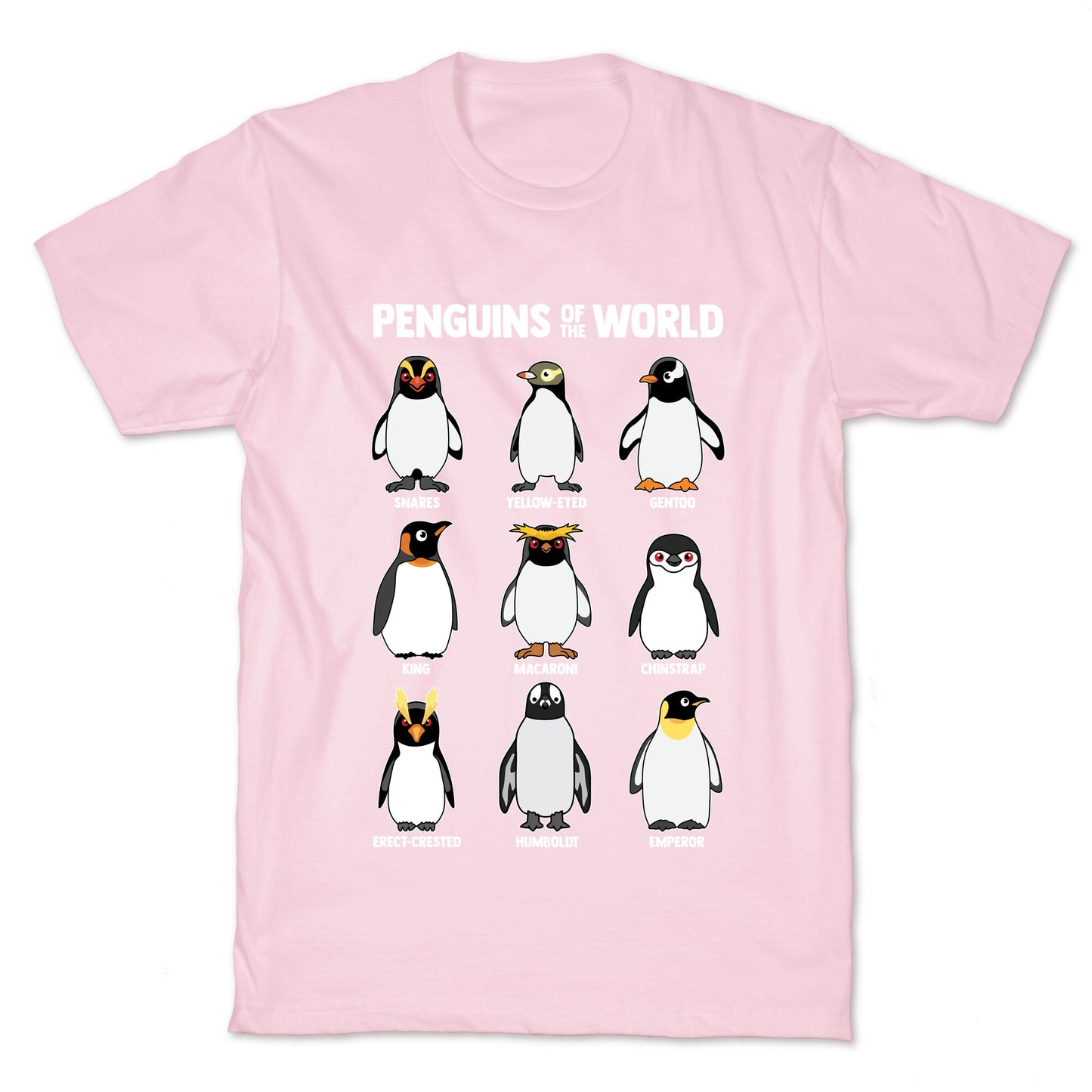 Penguins of the World T-Shirt