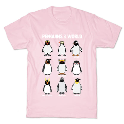 Penguins of the World T-Shirt