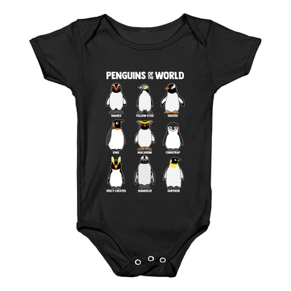 Penguins of the World Baby One-Piece