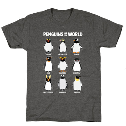 Penguins of the World Unisex Triblend Tee