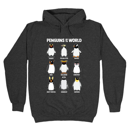 Penguins of the World Hoodie