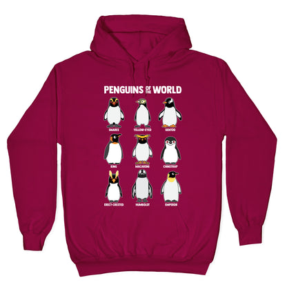Penguins of the World Hoodie