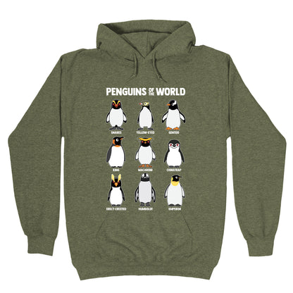 Penguins of the World Hoodie