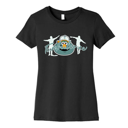 Turbulence Baseball Womens Cotton Tee