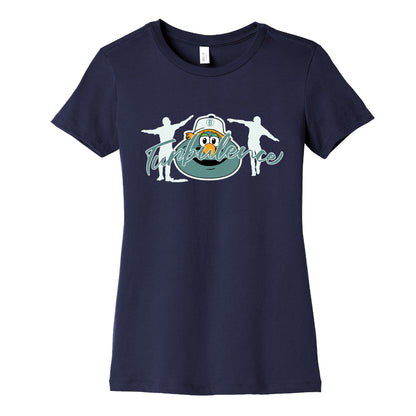 Turbulence Baseball Womens Cotton Tee