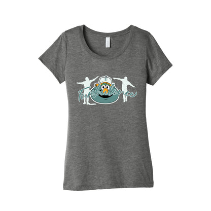 Turbulence Baseball Womens Triblend Tee