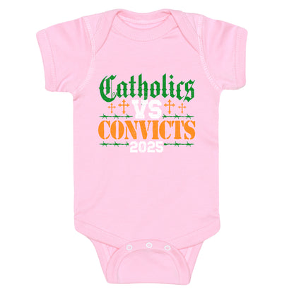 Catholics vs Convicts 2025 Baby One-Piece
