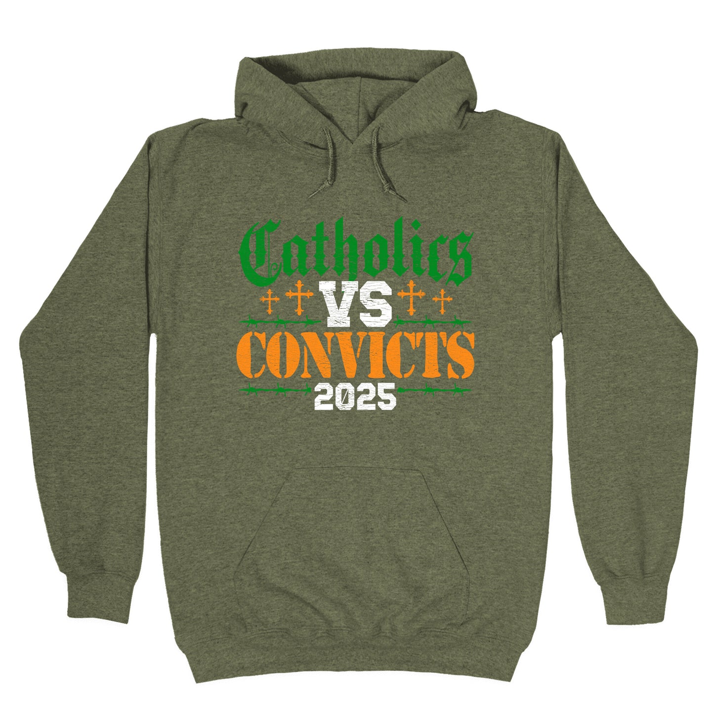 Catholics vs Convicts 2025 Hoodie