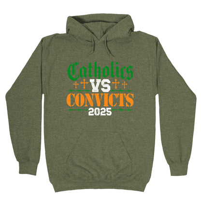 Catholics vs Convicts 2025 Hoodie