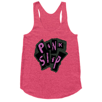 Freaky Friday Pink Slip Racerback Tank