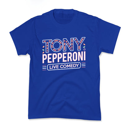 Tony Pepperoni Live Comedy Kids Tee