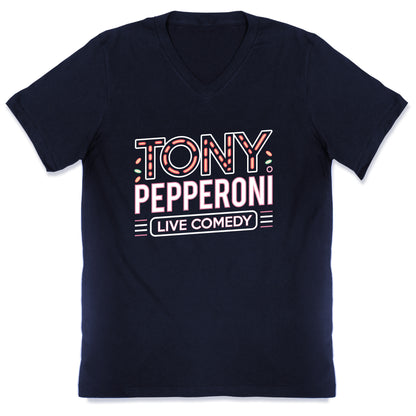 Tony Pepperoni Live Comedy V-Neck