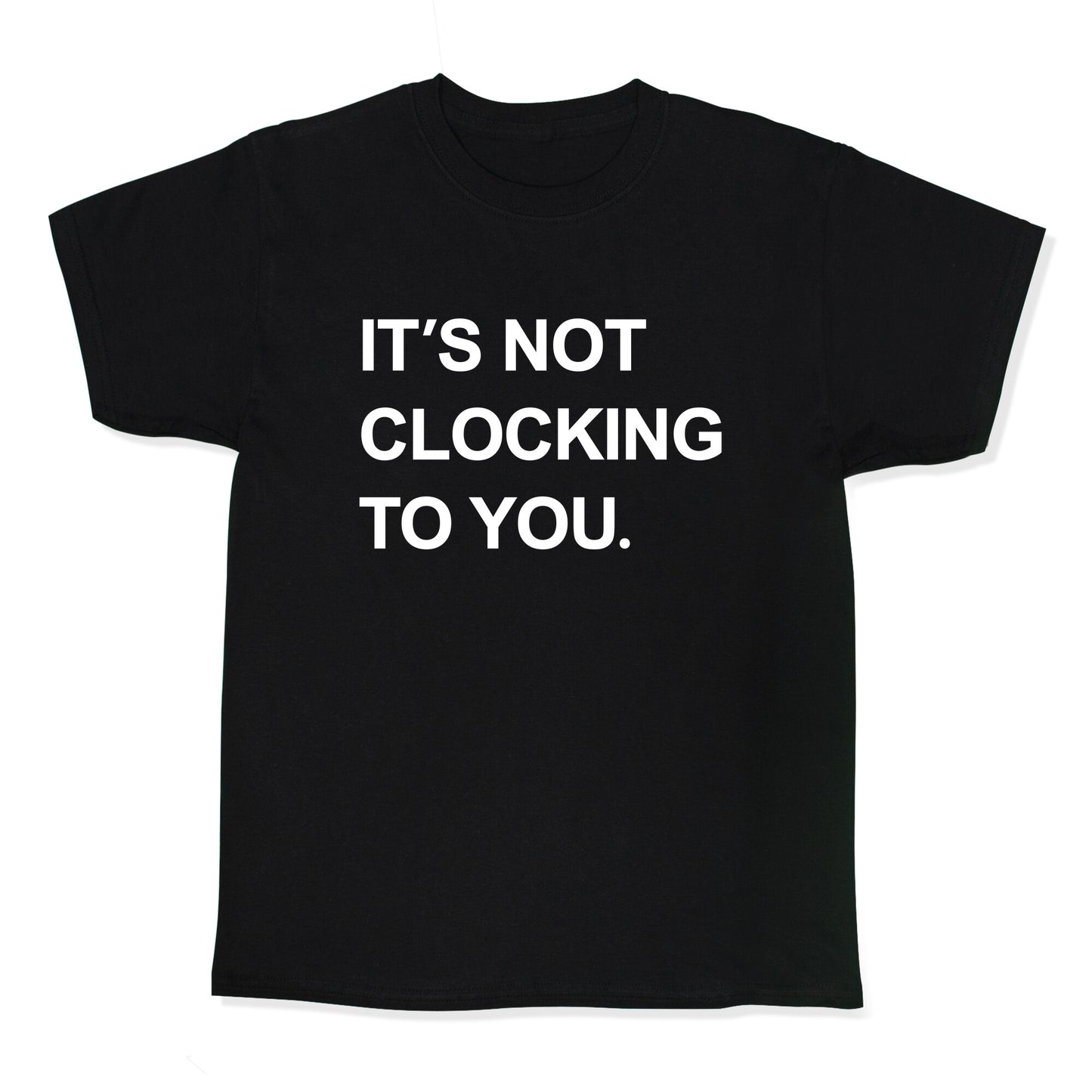 Its Not Clocking To You Bieber Kids Tee