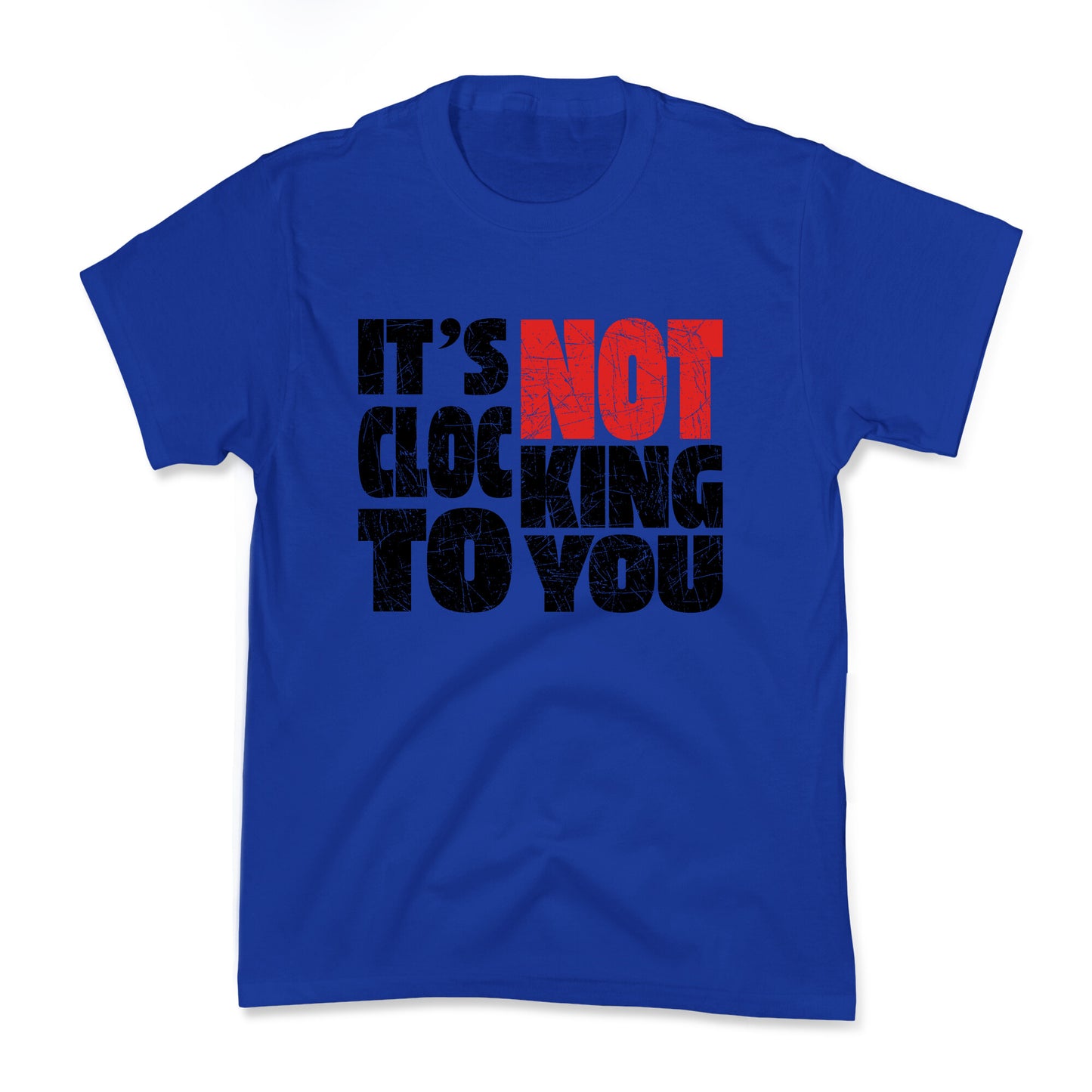 Bieber Its Not Clocking To You Kids Tee