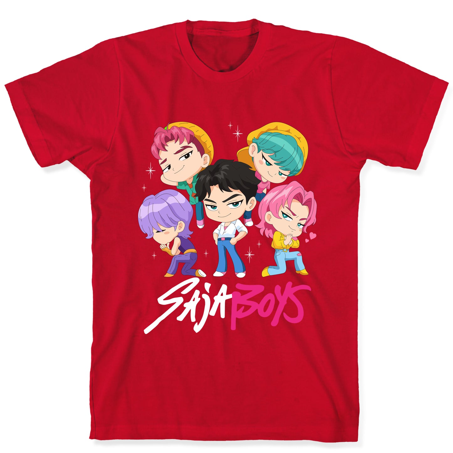 Saja Boys Kpop Demon Hunters T-Shirt
