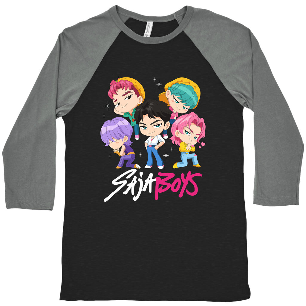 Saja Boys Kpop Demon Hunters Baseball Tee