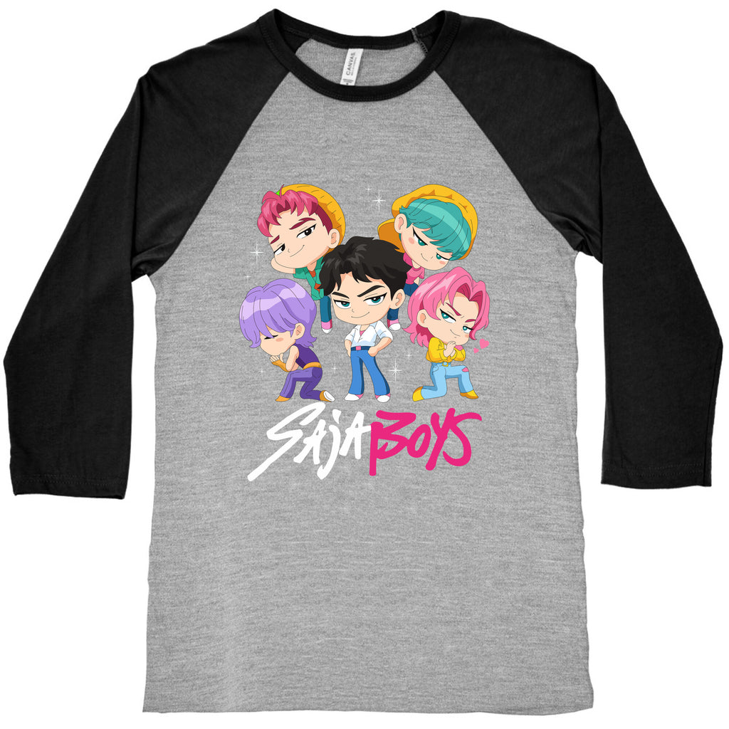 Saja Boys Kpop Demon Hunters Baseball Tee