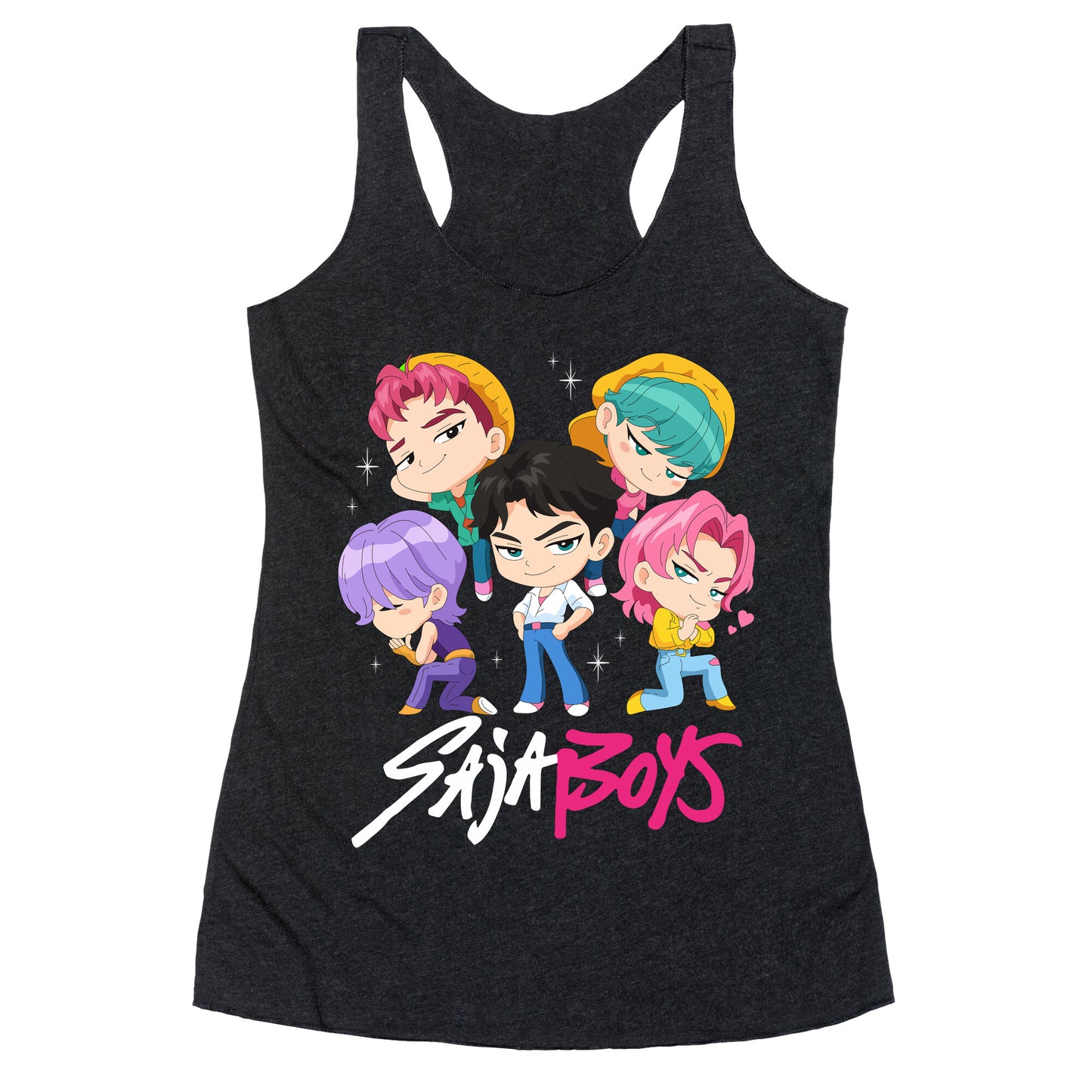 Saja Boys Kpop Demon Hunters Racerback Tank