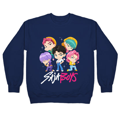 Saja Boys Kpop Demon Hunters Crewneck Sweatshirt