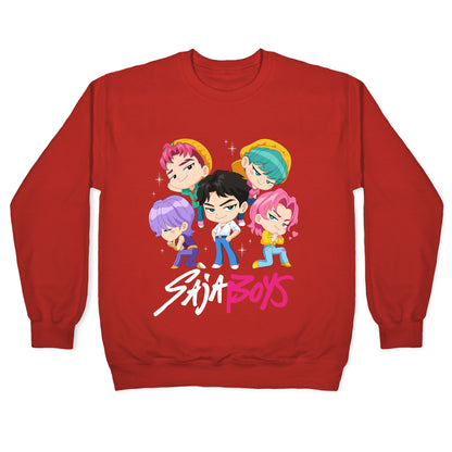 Saja Boys Kpop Demon Hunters Crewneck Sweatshirt