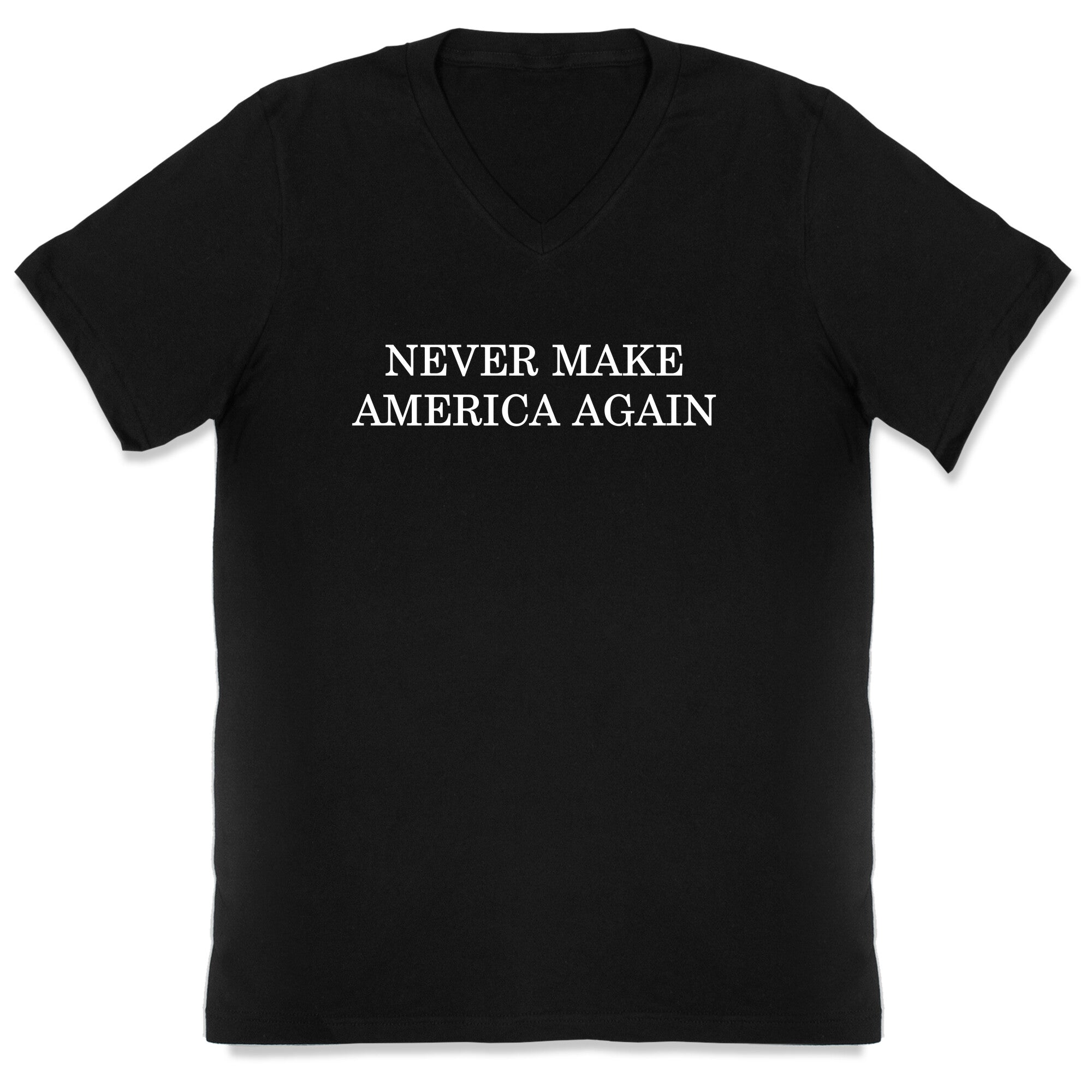 Never Make America Again V-Neck
