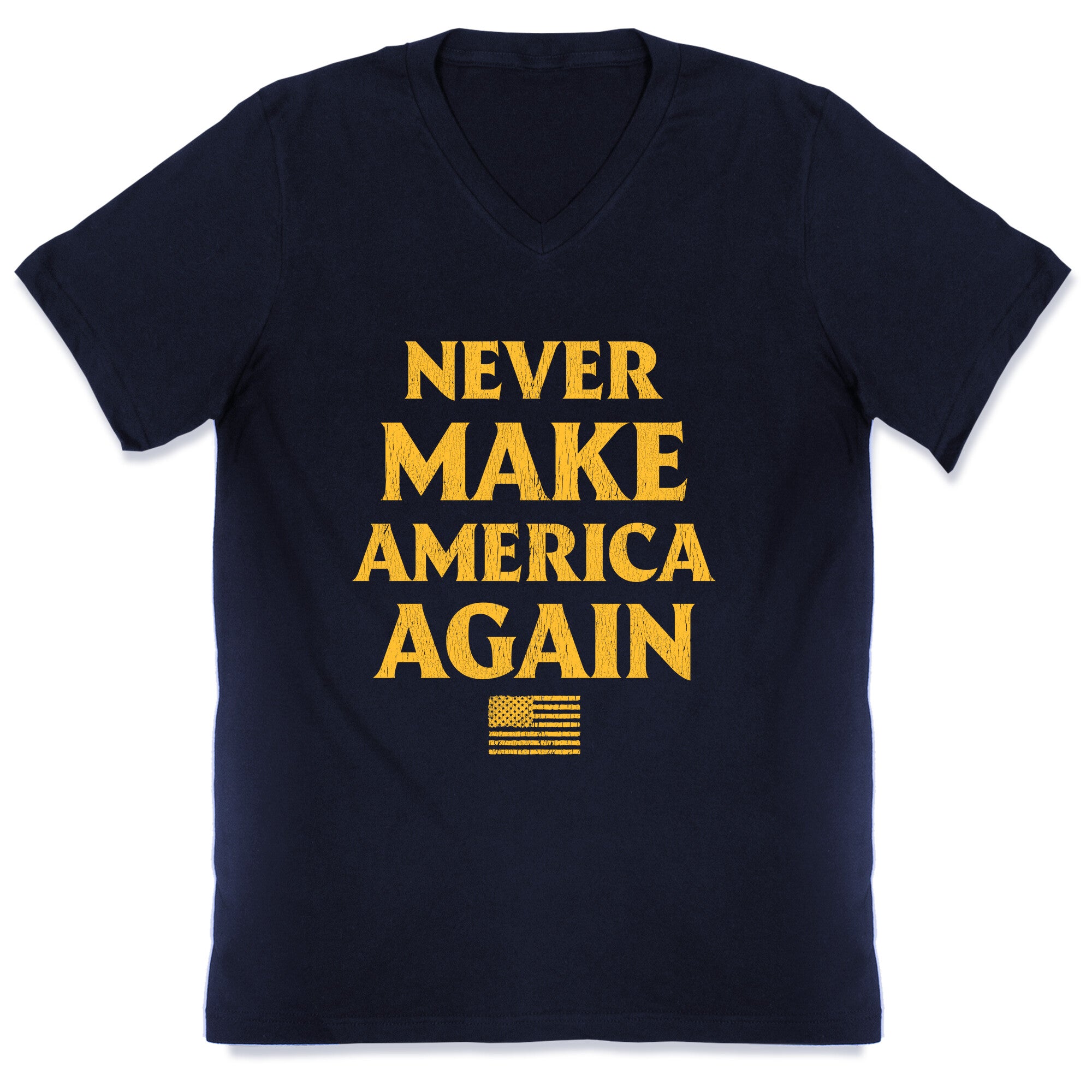 Trump Never Make America Again V-Neck