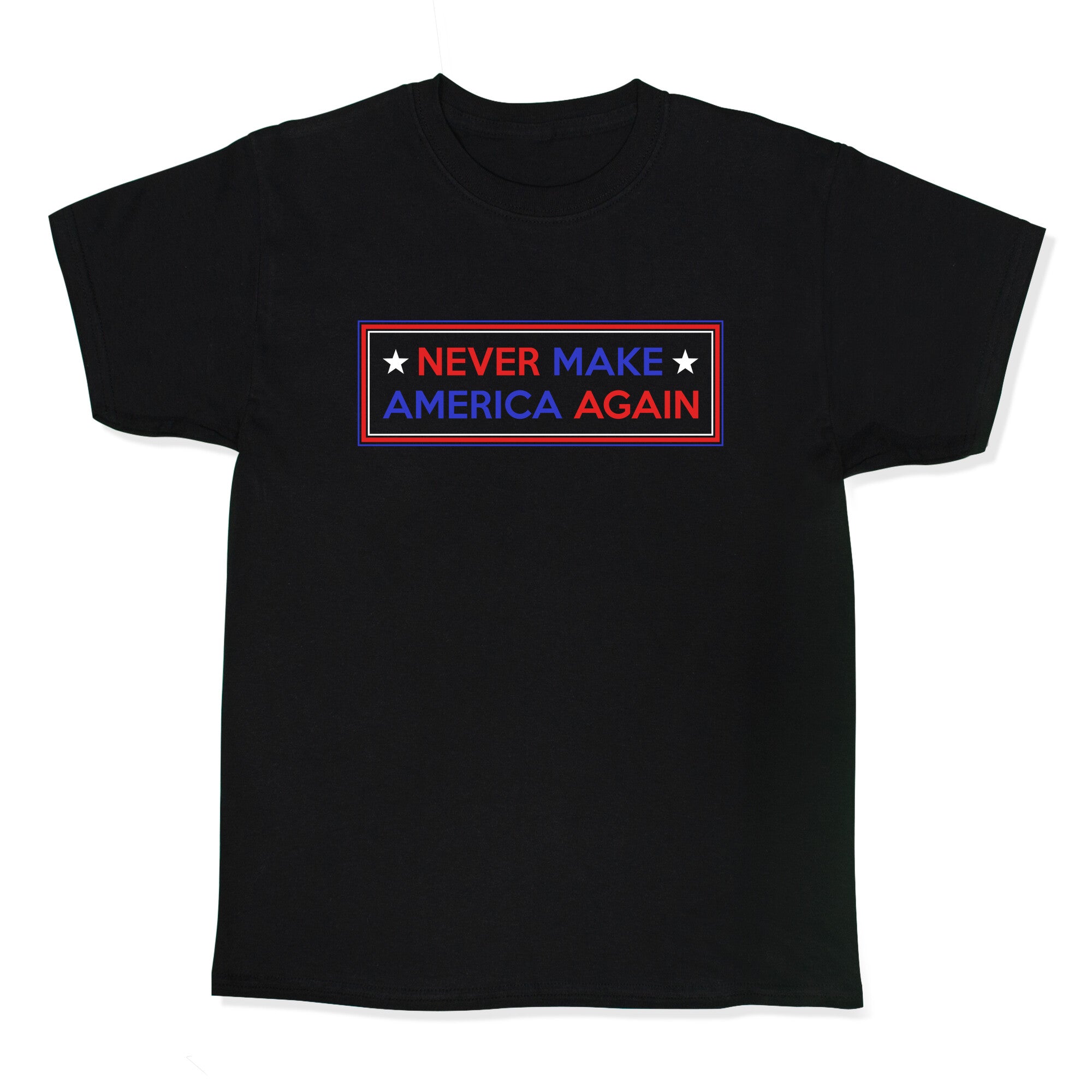 Never Make America Again Trump Kids Tee
