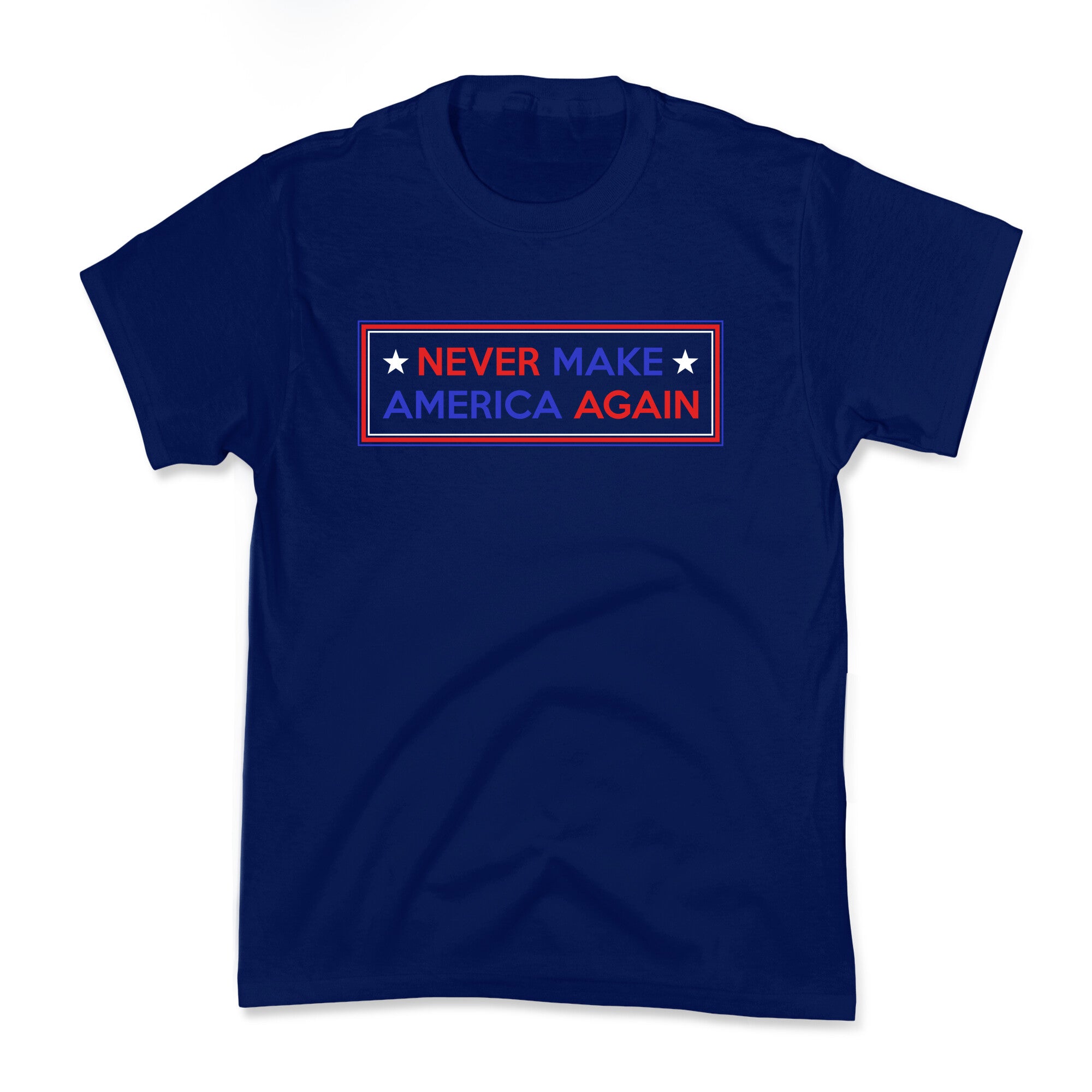 Never Make America Again Trump Kids Tee