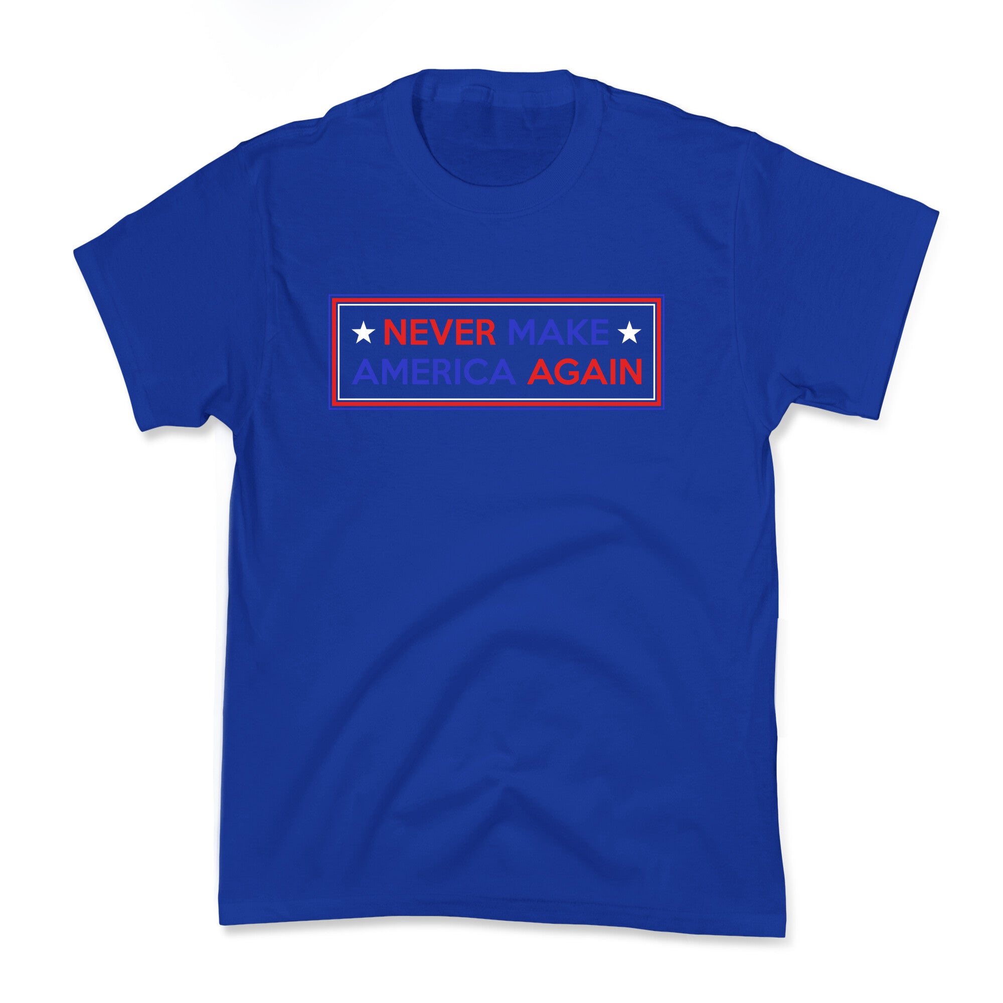 Never Make America Again Trump Kids Tee