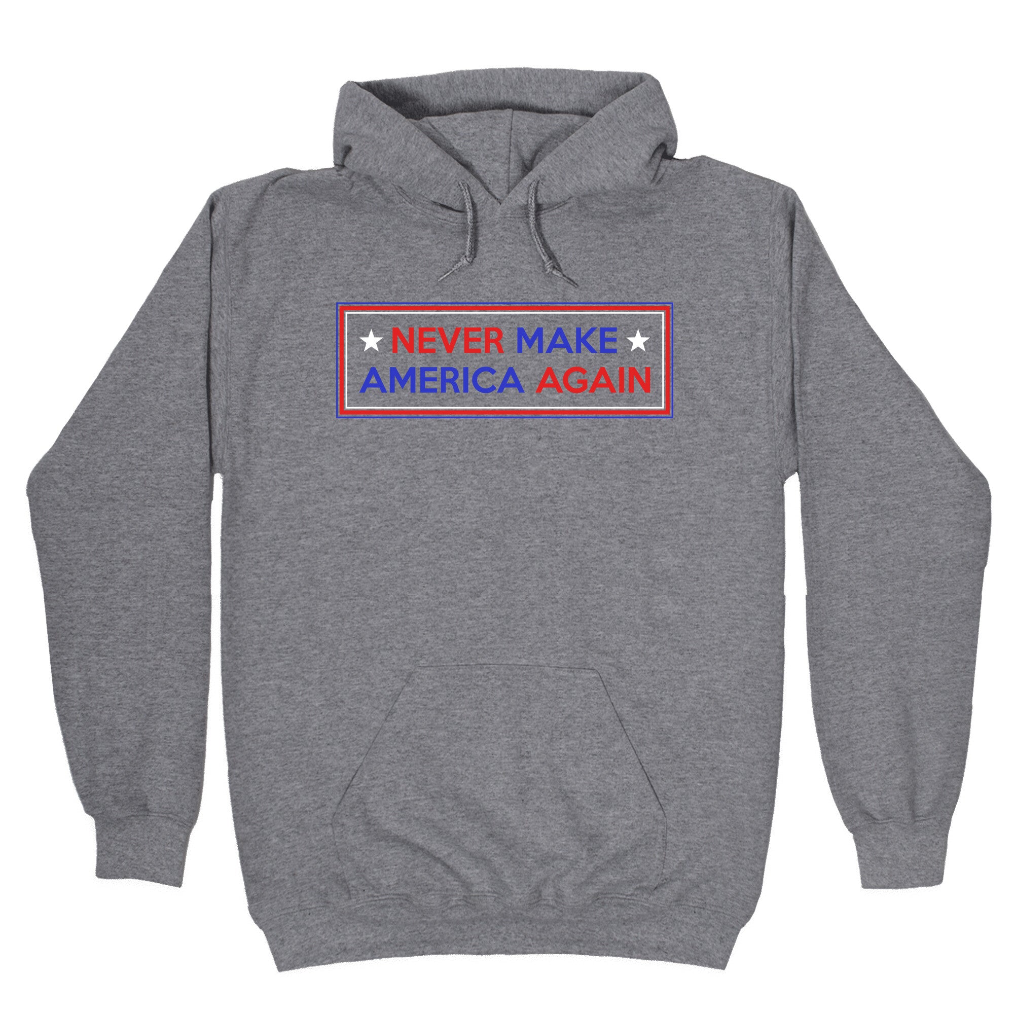 Never Make America Again Trump Hoodie